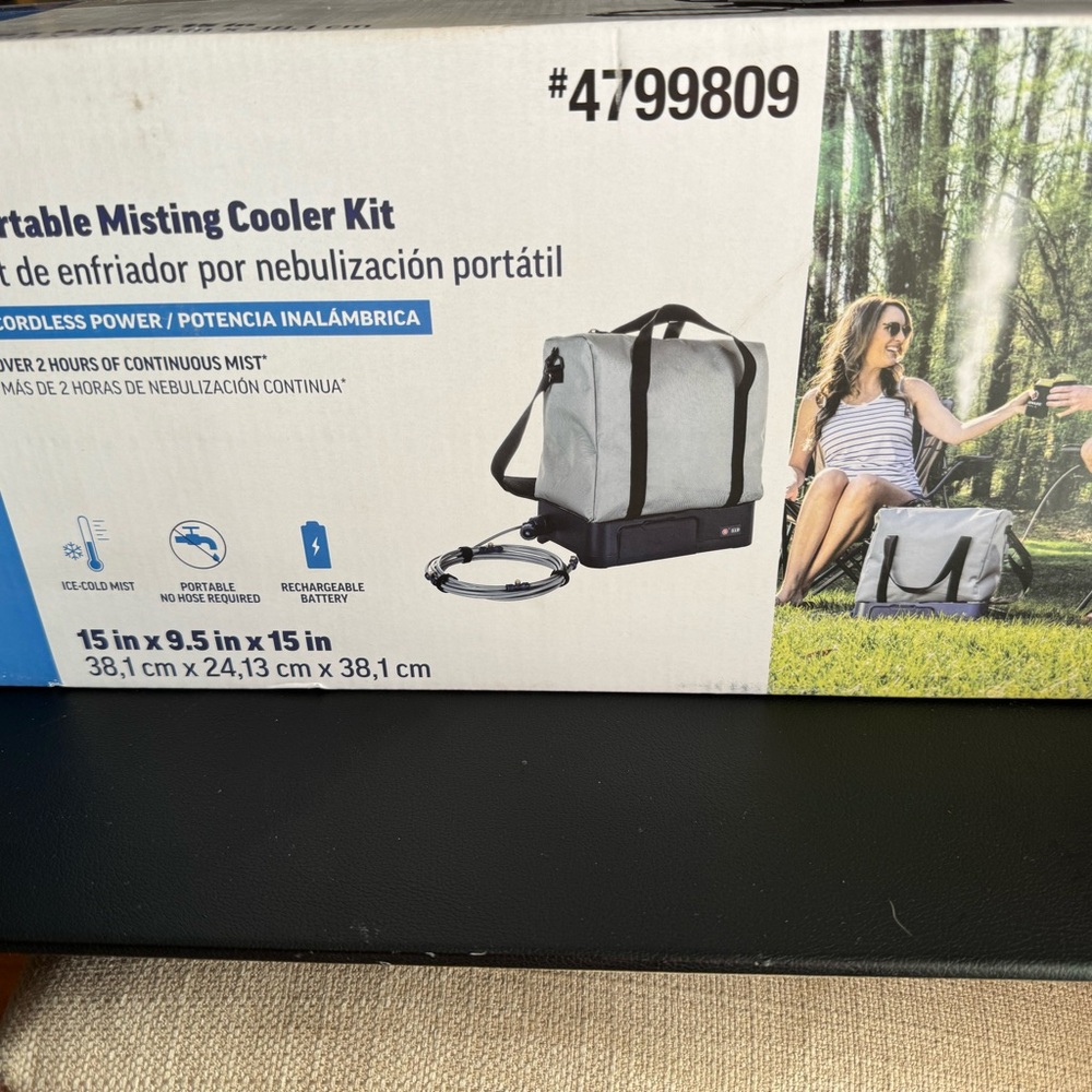 Portable Misting Cooler Kit